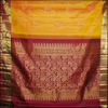 Exclusive Handwoven Mustard color kanchipuram Silk Saree- GTS-1 - Click here to View more details about this Product